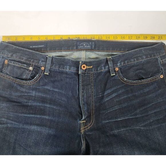 Lucky Brand Men's 361 Vintage Straight Denim Jeans Size 40x32 Kings Cross B4 - Picture 6 of 15